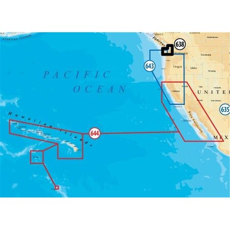 Track Usa MSD-638P+ Navionics MSD638 Platinum Plus Puget Sound TR4219959